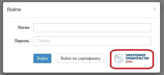 Использование механизма авторизации по ЕСИА при авторизации в ЕИС